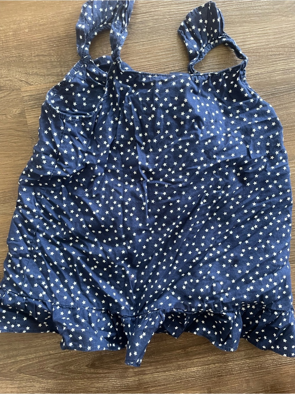 GAP Navy Blue Star Print Girls Tank Top